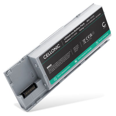 Akku tietokoneeseen Dell Latitude D630, D620, D630 ATG, D630c, PP18L, RD300, RD301, PC764, PD685 - 11.1V 4400mAh tuotemerkiltä CELLONIC