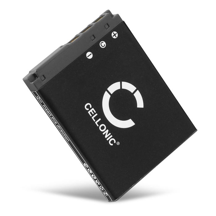 Akku kameraan Sony CyberShot DSC G3 T2 T200 T300 T500 T70 T700 T75 T77 T90 T900 TX1 NPBD1 NPFD1 - NP-BD1 NP-FD1 (600mAh, 3.7V) tuotemerkiltä CELLONIC