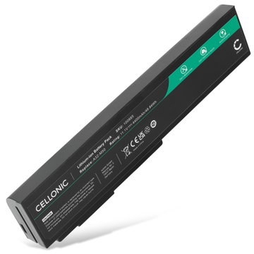Akku tietokoneeseen ASUS B43, X55, N53S, N53SV, N53, N61J, G51J, G60J, X64J, Pro58 Series - 11.1V 4400mAh tuotemerkiltä CELLONIC