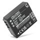 1x Akku CGA-S007,CGR-S007,DMW-BCD10 (900 mAh, 3,7 V)