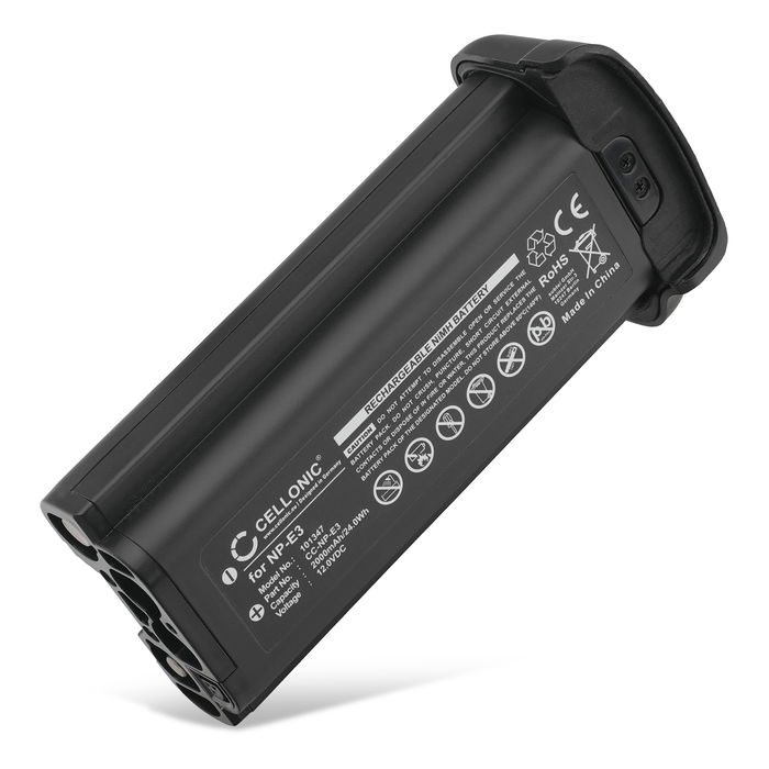 subtel Akku Canon EOS 1Ds Mark II 2000mAh, Vaihtoakku Replacement Battery