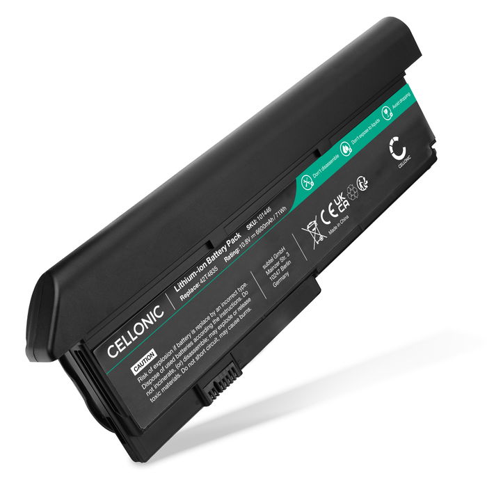 Lenovo ThinkPad X201 akku, 6600mAh vaihtoakku tuotemerkiltä subtel