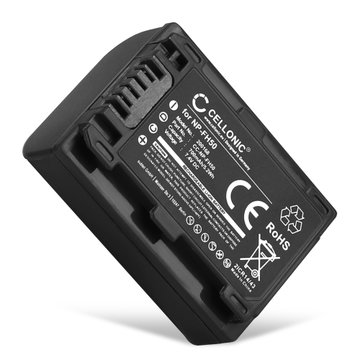 Akku kameraan Sony A230 A290 A330 A380 A390 DSC-HX1 HX200V HX100V HDR-SR12 DCR-SR45 DCR-SR42 NP-FH50 NP-FH40 - NP-FH40 NP-FH50 -FH60 (700mAh, 7.4V) tuotemerkiltä CELLONIC