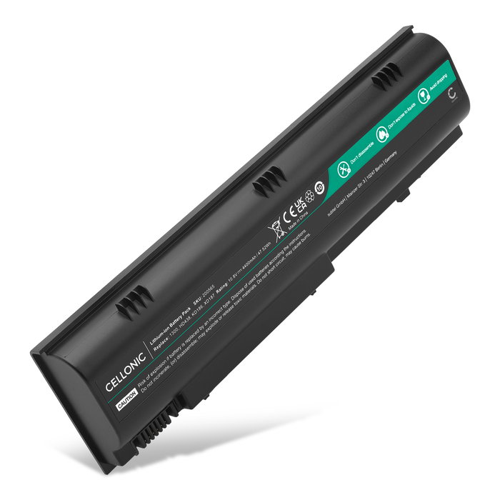Akku tietokoneeseen Dell Inspiron 1300, B120, B130, TT720, HD438, KD186 - 10.8V 4400mAh tuotemerkiltä CELLONIC