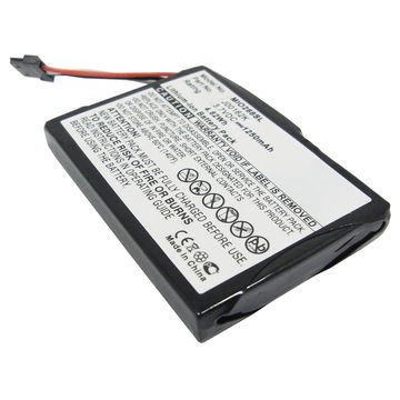 Akku navigaattoriin Mitac Mio 138, Mio 268 Plus, 269 Plus, Mio C310 C510 C710, Mio Digiwalker 268 - 1250mAh, 3.6V - 3.7V, BP-LP1230 vaihtoakku GPS-laitteeseen