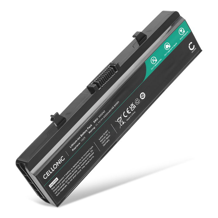 Akku tietokoneeseen Dell Inspiron 1545, 1525, 1526, 1546, 1750, Vostro 500, M911, HP277, WK371, PD685 - 11.1V 4400mAh tuotemerkiltä CELLONIC