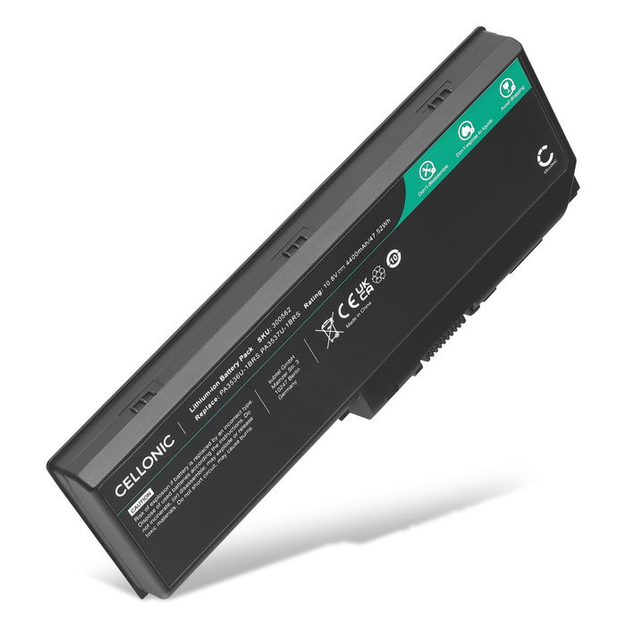 Toshiba PA3537U-1BRS akku tuotemerkiltä subtel, 4400mAh tietokoneen akku