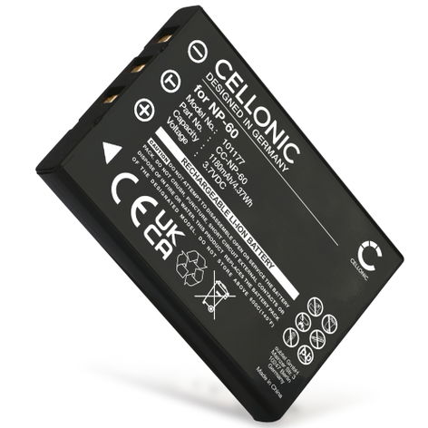 Akku kameraan Revue DC 6200 - Lithium-Ionen 3.7V (1180mAh, 3.7V) tuotemerkiltä CELLONIC