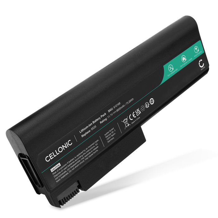 HP ProBook 6555b akku, 6600mAh vaihtoakku tuotemerkiltä subtel