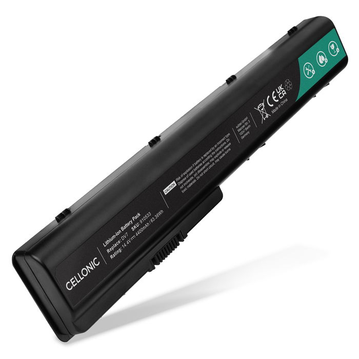 HP Pavilion dv7-2000 akku, 4400mAh vaihtoakku tuotemerkiltä subtel