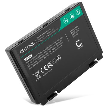 Akku tietokoneeseen ASUS K50IJ, X5DIJ, K50C, K70IJ, P50IJ, X5DI, X5DAB, X5DIN, Pro79I, X5DAF, X66IC, K50 series, Pro88 series, ASUS A32-F52 - 11.1V 4400mAh tuotemerkiltä CELLONIC