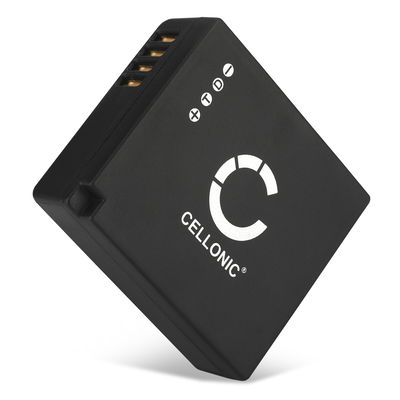 1x Akku kameraan Panasonic Lumix DMC LX100, DMC-GX80, DMC-TZ80 -TZ81 -TZ100 -TZ101, DC-TZ90 -TZ91, DC-GX9, DMW-BLG10 - DMW-BLE9 DMW-BLG10 BP-DC15 (730mAh, 7.4V) tuotemerkiltä CELLONIC