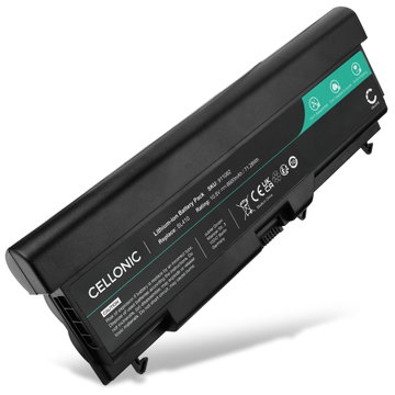 1x Akku tietokoneeseen Lenovo ThinkPad T420, T530i, T520, T510, T530, T410, SL400, L520, W510, L512, Edge E420, L430, SL500, Edge 14, L420, Edge 15, T410i, Edge E425, Edge E520, Thinkpad W520 - 10.8V 6600mAh tuotemerkiltä CELLONIC