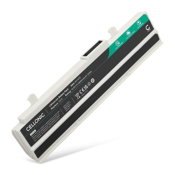 Akku tietokoneeseen ASUS Eee PC 1215N, 1215B, 1011PX, 1015BX, 1015PEM, 1015 Series, R011PX ,1011CX, A32-1015 - 10.8V 4400mAh tuotemerkiltä CELLONIC