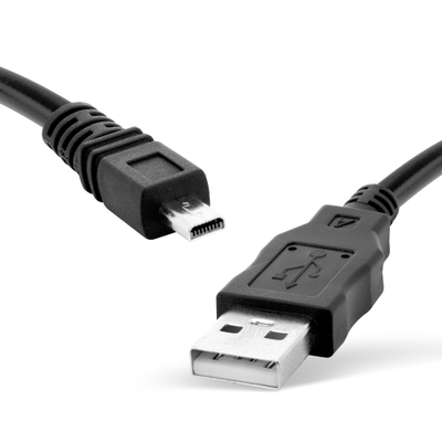 CELLONIC-Datakaapeli, 8 Pin Camera Mini USB B – USB A, 1,5 m Agfa DC5500; CC2700; CC4000W; DC5200; DC8200; DC9200