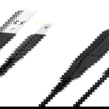 Kamerajohto 8 Pin Camera Mini USB B - USB A, Casio Exilim EX-Z800 EX-ZS5 Z33 Z35 Z16 H5 ZS6 Z350 ZS10 N1 ZS100 Z28 N10 N20 kameraan - Musta 1.5m nopeasti lataava EMC-5 PVC datakaapeli, 2.0 1A tuotemerkiltä CELLONIC