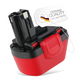 1x Akku 2607335261, 2607335531, 2607335274, BAT043 (3000 mAh, 12 V)