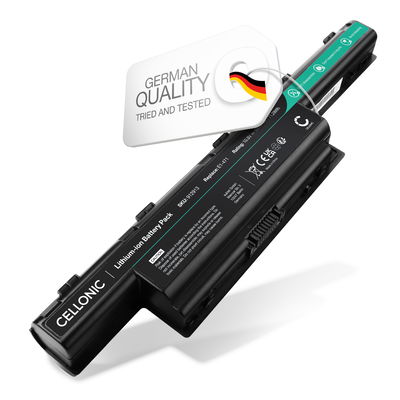 Akku tietokoneeseen Acer Aspire 7750G, 5750G, E1-731, 7741G, 5742G, 5742, Acer AS10D31, AS10D51 10.8V - 11.1V 6600mAh tuotemerkiltä CELLONIC