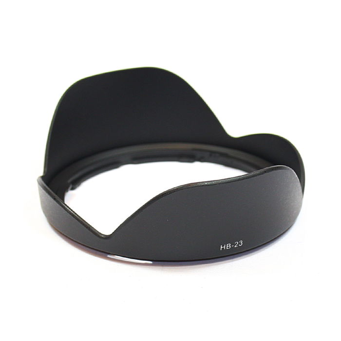 Vastavalosuoja HB-23 kameraan Nikon AF 18-35mm, AF-S 16-35mm, 17-35mm, AF-S DX 10-24mm - bajonetti kukkamalli / tulppaani / terälehti vastavalosuoja tuotemerkiltä CELLONIC