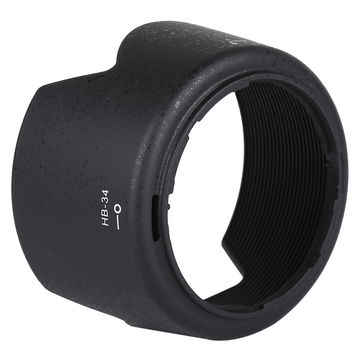 HB-34 Camera Lens Hood for Nikon AF-S DX Nikkor 55-200 mm f/4-5.6G ED - Plastic Bayonet Flower / Tulip / Petal Lens Shade from CELLONIC