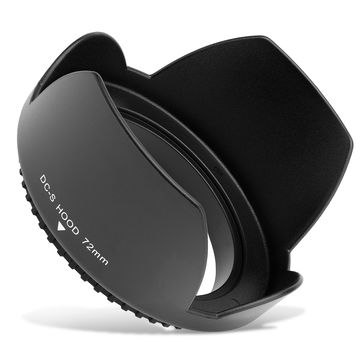 Ø 72mm Camera Ø 72mm Lens Hood for Ø 72mm - Plastic Screw-in Flower / Tulip / Petal Lens Shade from CELLONIC