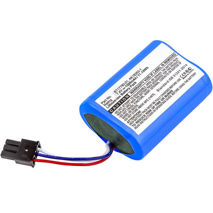 Akku viivakoodinlukijaan Zebra IMZ320 MX420L MZ220 MZ320, BT17790-1 / AK18353-1 - 7.4V, 1500mAh tuotemerkiltä CELLONIC