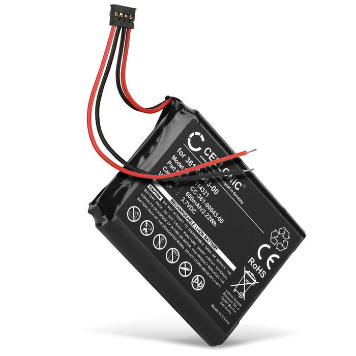 Garmin Edge 820 vaihtoakku tuotemerkiltä CELLONIC. 600mAh navigaattorin akku