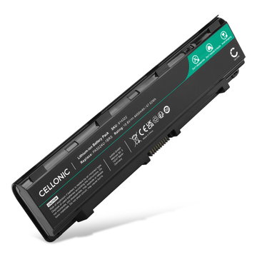Akku tietokoneeseen Toshiba Satellite C50-A, C855, L850, L870, L830, Pro C870 - 10.8V 4400mAh tuotemerkiltä CELLONIC
