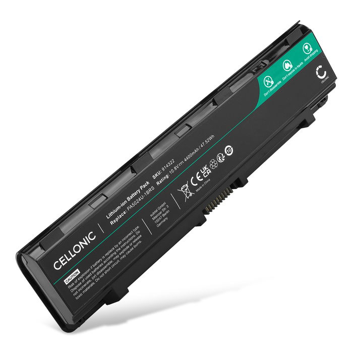 Toshiba PA5024U-1BRS akku, 4400mAh vaihtoakku tuotemerkiltä subtel