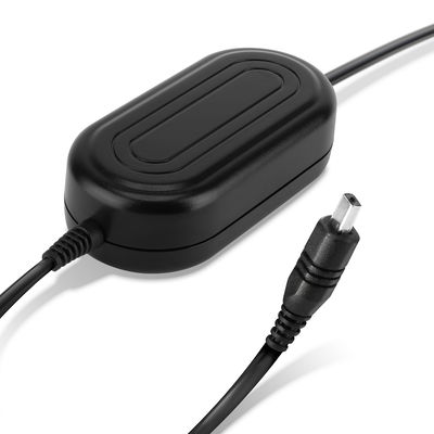 Verkkovirtalähde kameraan Samsung VP-MX20 -MX10 SMX-F30 -F34 VP-D371 -D361 -D351 -D20 -D101 SC-MX20 -L906 -DX103 -D353 VP-DC171 -DC161 VP-DX100 - 3m johto, AA-E6A AA-E7 AA-E8 AA-E9, 8.4V virtalähde/dummy-akku pitkäkestoiseen kuvaukseen