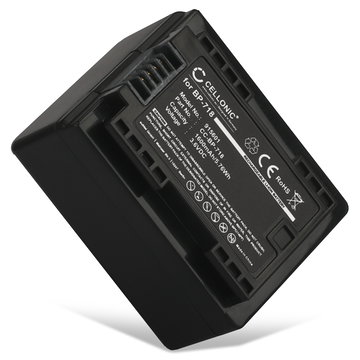 Akku kameraan Canon R50, HF R806, HF R606, HF R506, HF R800, HF R706, HF R37, BP-727 - BP-718 BP-727 (1600mAh, 3.6V) tuotemerkiltä CELLONIC