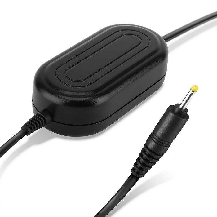 Verkkovirtalähde kameraan Kodak Easyshare Z740, Z710, Z650, ZD710, Z712 IS, C533, C340, C330 - ca 3m johto, KWS0325, 3V virtalähde/dummy-akku pitkäkestoiseen kuvaukseen