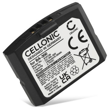 Battery for Sennheiser RS 4200 II, RR 4200, Set 840 TV, RI 410, Set 830 TV, Set 840-S, Set 900, RR 840, BA 300, 500898 150mAh from CELLONIC
