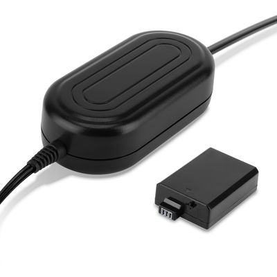 Verkkovirtalähde kameraan Canon EOS 1000D, 450D, 500D, EOS Rebel T1i, Rebel XS, Rebel Xsi (CA-PS700 + DR-E5) - ca. 3m johto, ACK-E5, 7.4V virtalähde/dummy-akku pitkäkestoiseen kuvaukseen