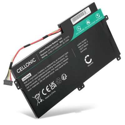Akku tietokoneeseen Samsung 370R5E, NP370R5E, NP450R5E, 470R5E, NP470R5E, 510R5E, NP510R5E - 10.8V 3400mAh tuotemerkiltä CELLONIC