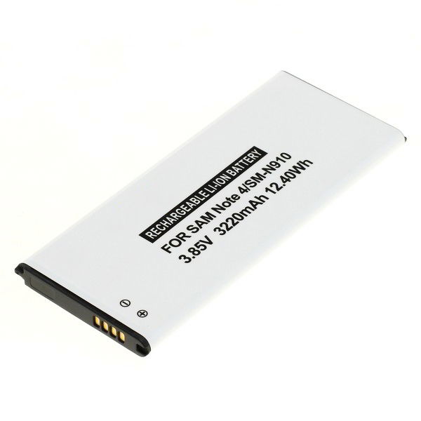 Akku kännykkään Samsung Galaxy Note 4 (SM-N910) - EB-BN910BBE, EB-BN910BBU, 3220mAh, 3,85V vaihtoakku