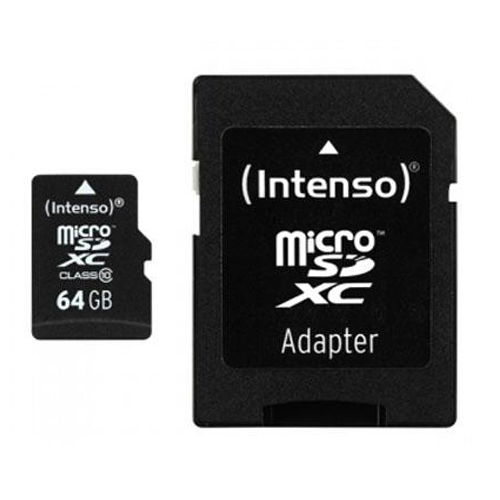Intenso micro SDXC kortti / muistikortti 64GB Class 10