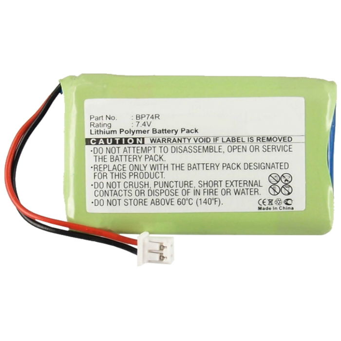 Akku varten Dogtra 2300NCP 2300RX 2302 NCP Advance, 2500RX 2500B 2500T 2502B 2502T Receiver, 3500NCP 3500RX - BP74R (460mAh) Vaihtoakku Varaparisto