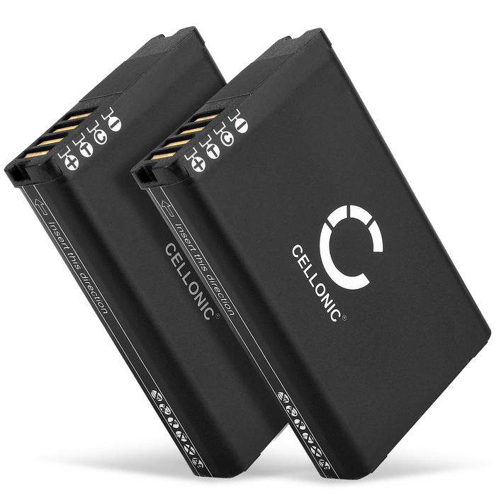 2x Garmin Alpha 300i akku, 2200mAh vaihtoakku tuotemerkiltä Cellonic