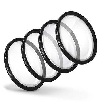 4x Close-Up Macro filters for Ø 67mm Macro Filter Set