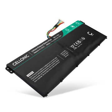 Akku tietokoneeseen Acer Spin 5, Chromebook 13, Extensa 2519, Extensa 2508, Acer AC14B13J - 11.4V 2200mAh tuotemerkiltä CELLONIC