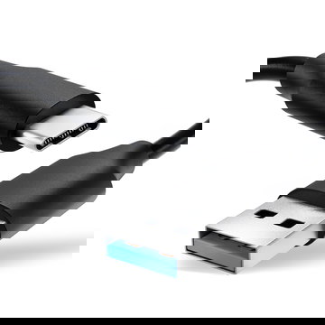 USB-johto kännykkään Huawei P40, P40 Pro / P30, P30 Lite / P20, P20 Pro, P20 Lite / P10 / P9 / P8 / Mate 30, Mate 30 Pro / Mate 20, Mate 20 Pro - USB C Type C, 3A, 1,0m latausjohto. Musta PVC datakaapeli