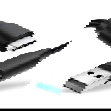 USB-johto kännykkään Motorola Edge, Edge Plus, G7, G7 Plus, G7 Play, Moto G6, G7, G8, G8 Power, G9 Plus - USB C Type C, 3A, 1,0m latausjohto. Musta PVC datakaapeli