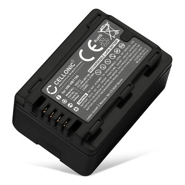 Akku kameraan Panasonic HC V180, V777, V380, VX870, W580, V700, SD40, V500, V520, VBT190, VBK180 - VW-VBT190 VW-VKB180 (1780mAh, 3.6V) tuotemerkiltä CELLONIC