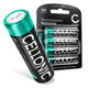 4x Akku AA (2600 mAh, 1,2 V)