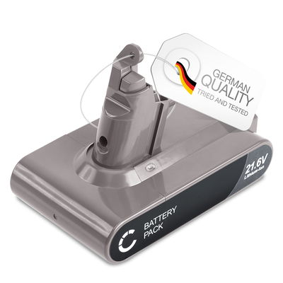 Akku imuriin Dyson V6, V6 Motorhead Pro Exclusive, DC62, DC62 Animal / Animalpro, DC74, 967810-21 Type B - Ruuvikiinnitteinen akku 2000mAh vaihtoakku tuotemerkiltä CELLONIC