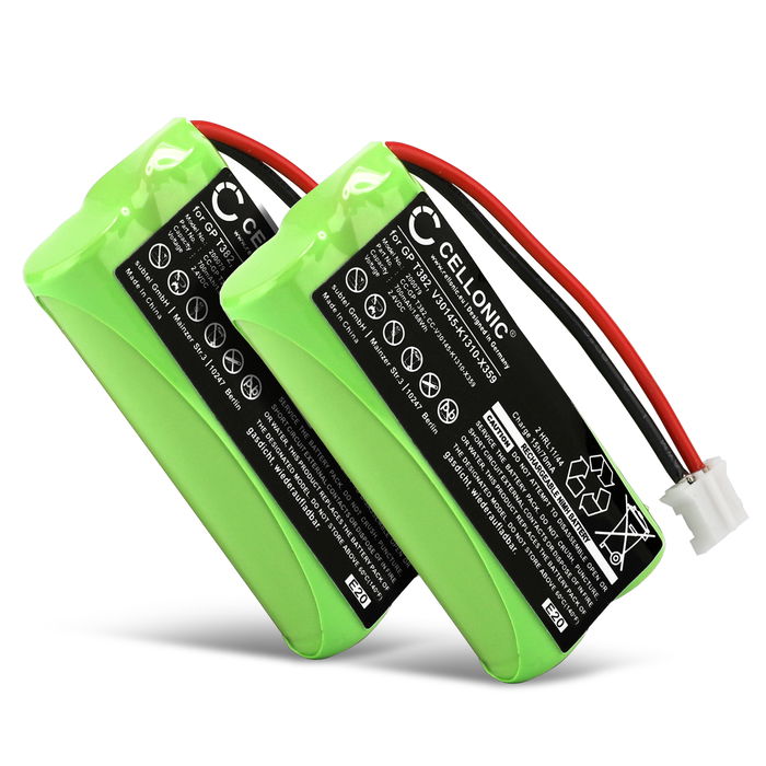 2x GP 55AAAHR28MX akku, 700mAh vaihtoakku tuotemerkiltä CELLONIC