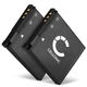 2x Akku LI-50B (730 mAh, 3,7 V)