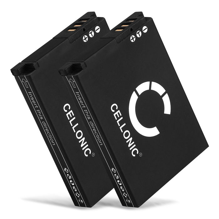 2x Samsung SLB-10A akku tuotemerkiltä CELLONIC