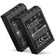 2x Akku BLS-5 BLS-50 (1000 mAh, 7,4 V)